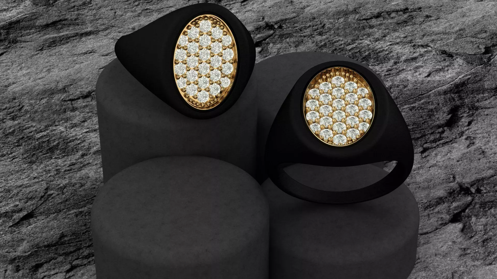 men ring Free 3D print model_0