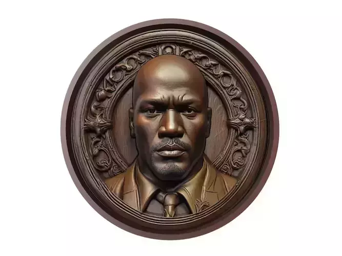 Luke Cage Medallion 3D print model