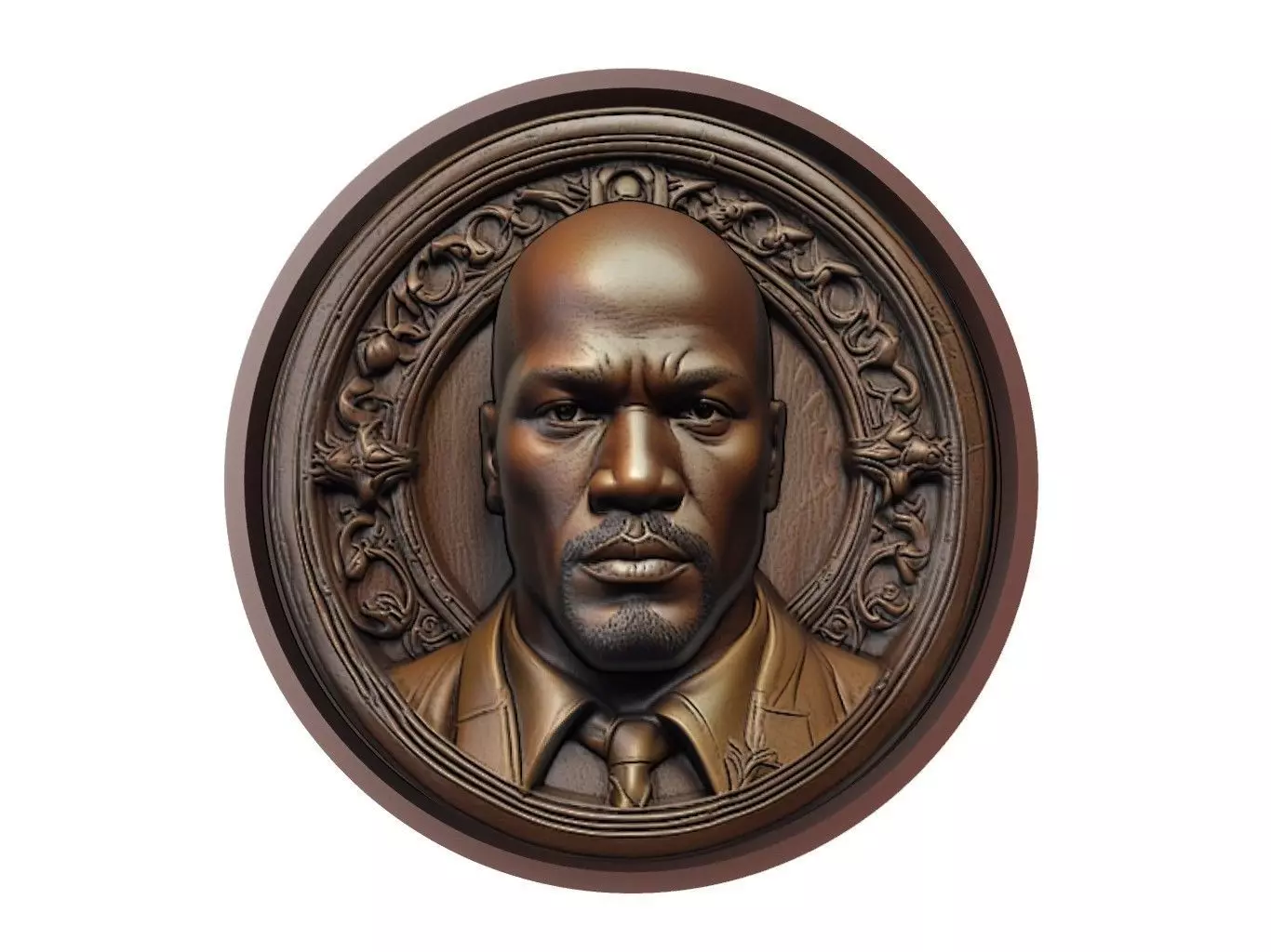 Luke Cage Medallion 3D print model