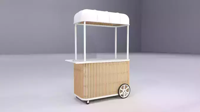 Pop Up Cart 9 3D model