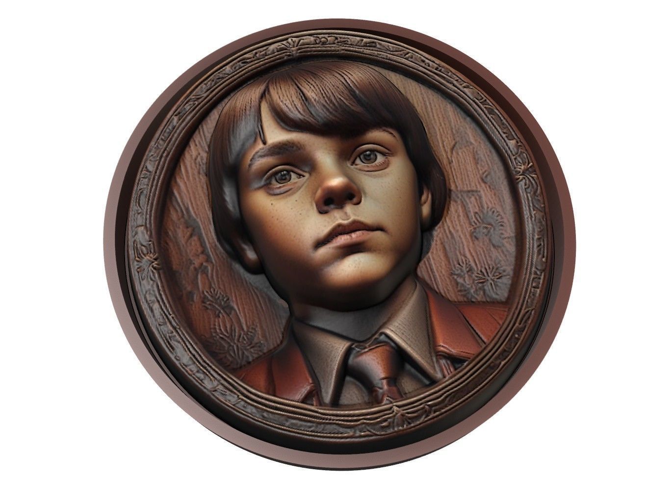 Will Byers Medallion 3D print model_1