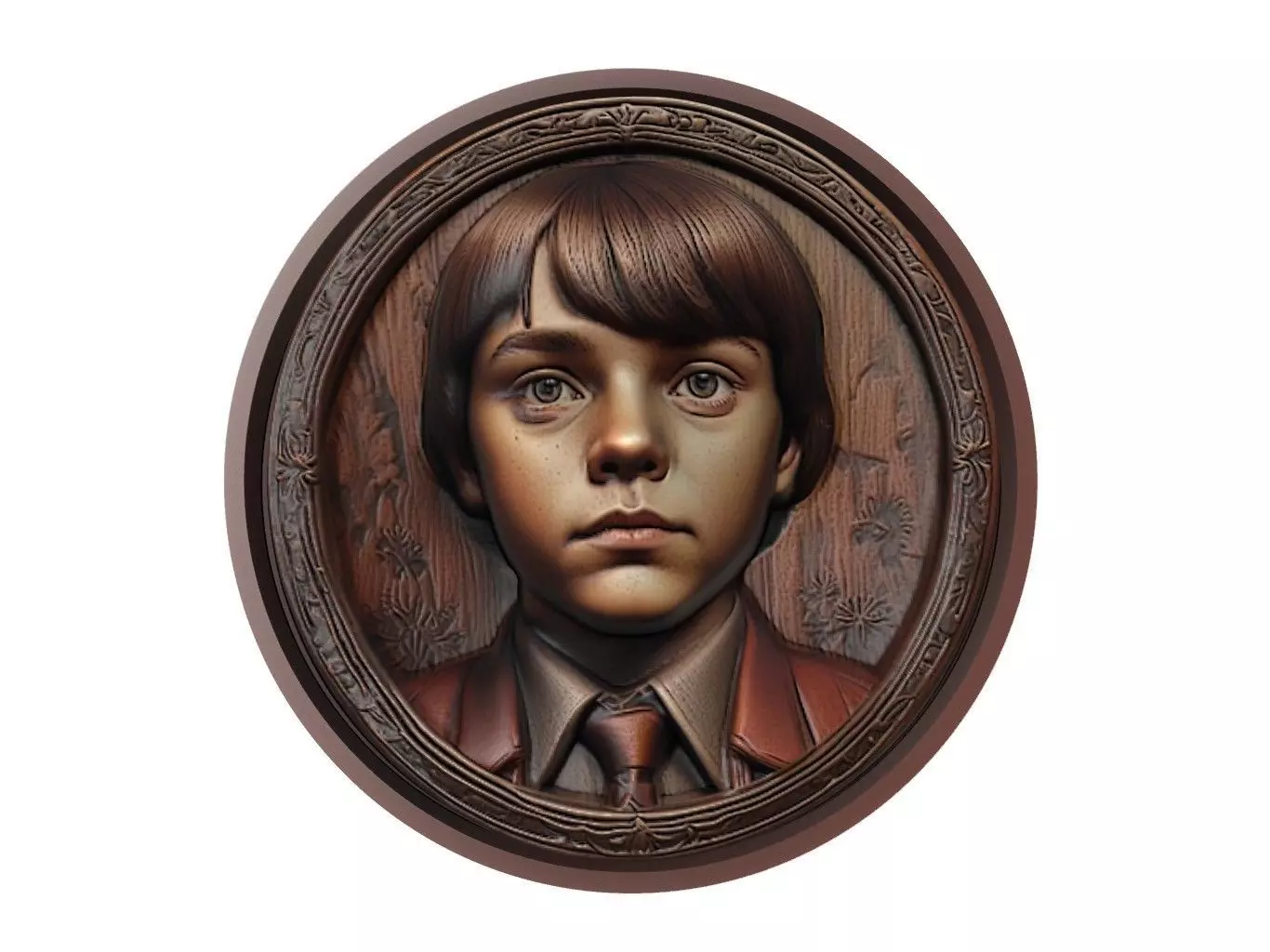 Will Byers Medallion 3D print model_0