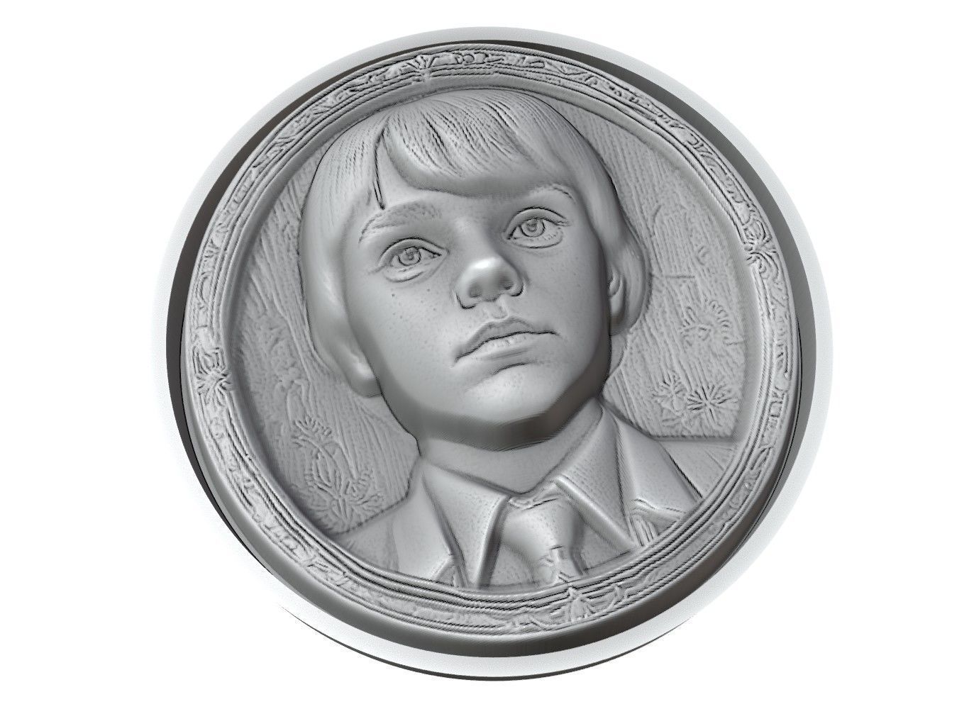 Will Byers Medallion 3D print model_3