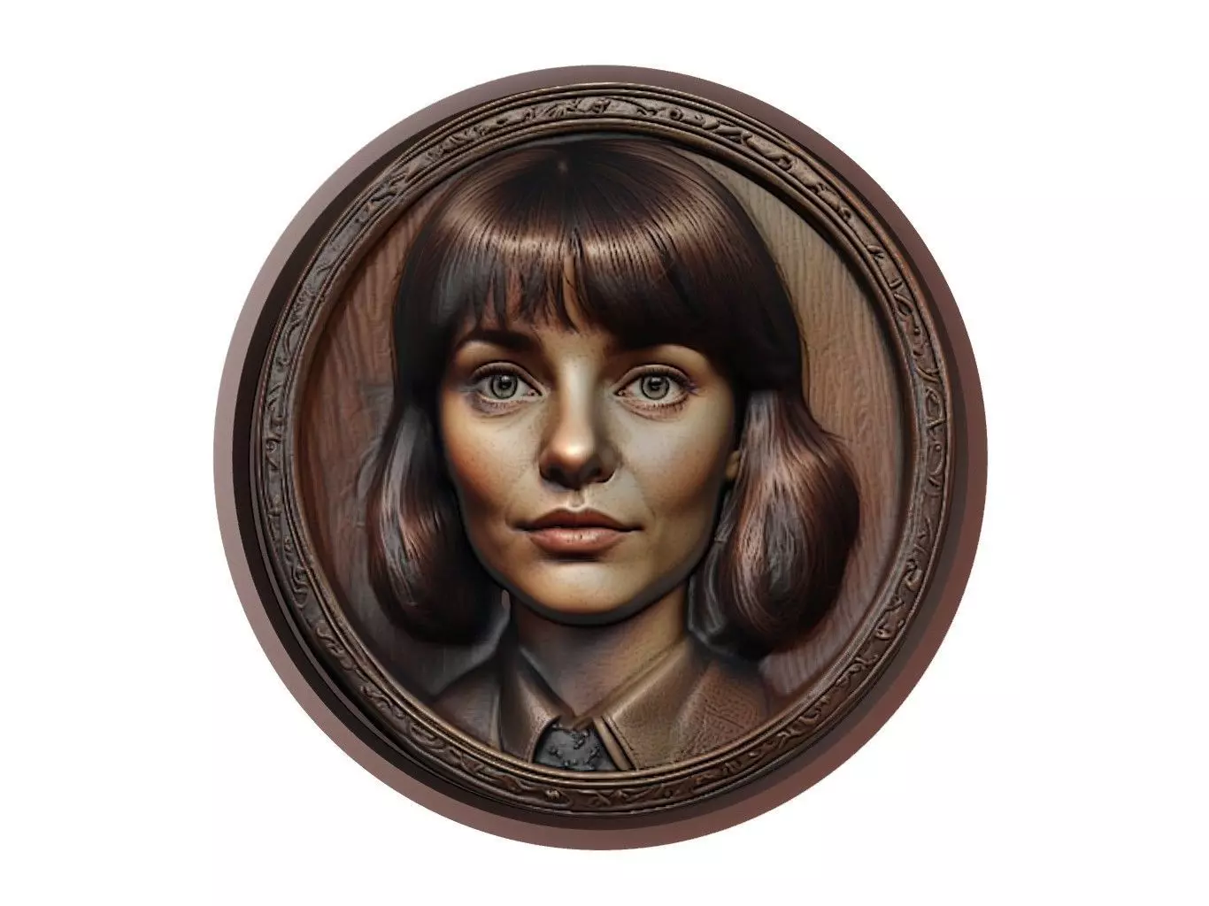 Joyce Byers Medallion 3D print model_0