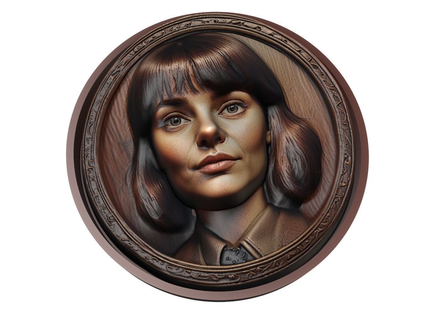 Joyce Byers Medallion 3D print model_1