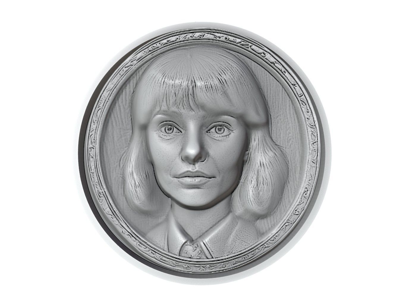 Joyce Byers Medallion 3D print model_2