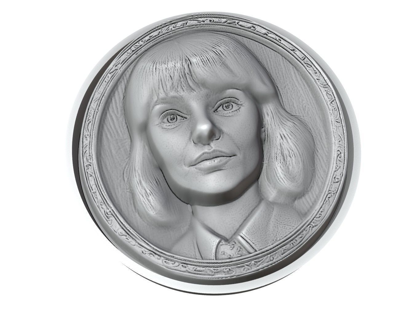 Joyce Byers Medallion 3D print model_3