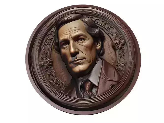 Sherlock Holmes Medallion