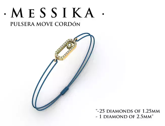 Messika MOVE UNO  CORD BRACELET