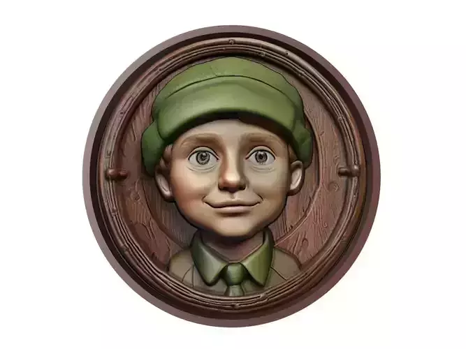 Kyle Broflovski Medallion 3D print model