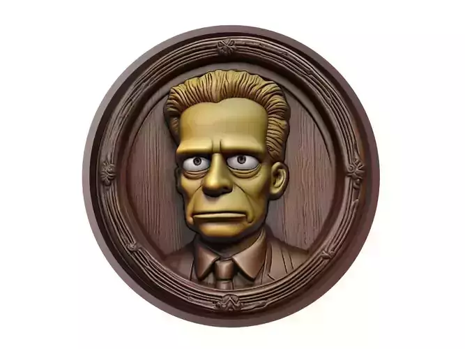 Bart Simpson Medallion