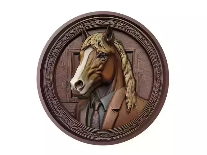 Bojack Horseman Medallion