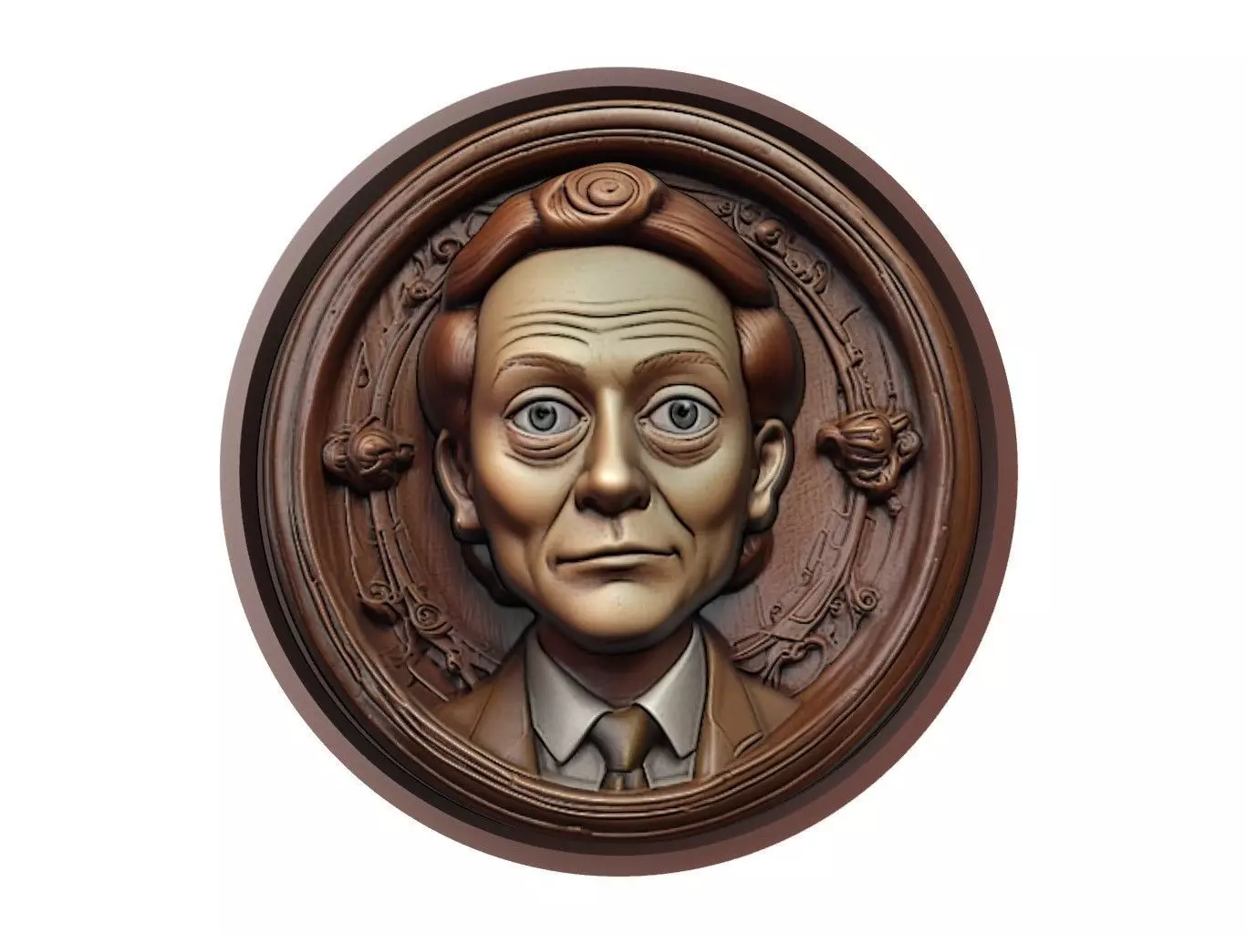 Morty Smith Medallion 3D print model