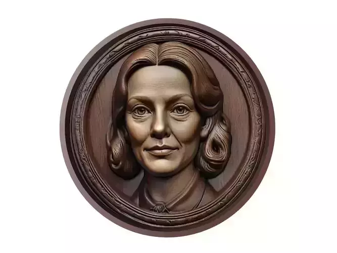 Beth Smith Medallion 3D print model