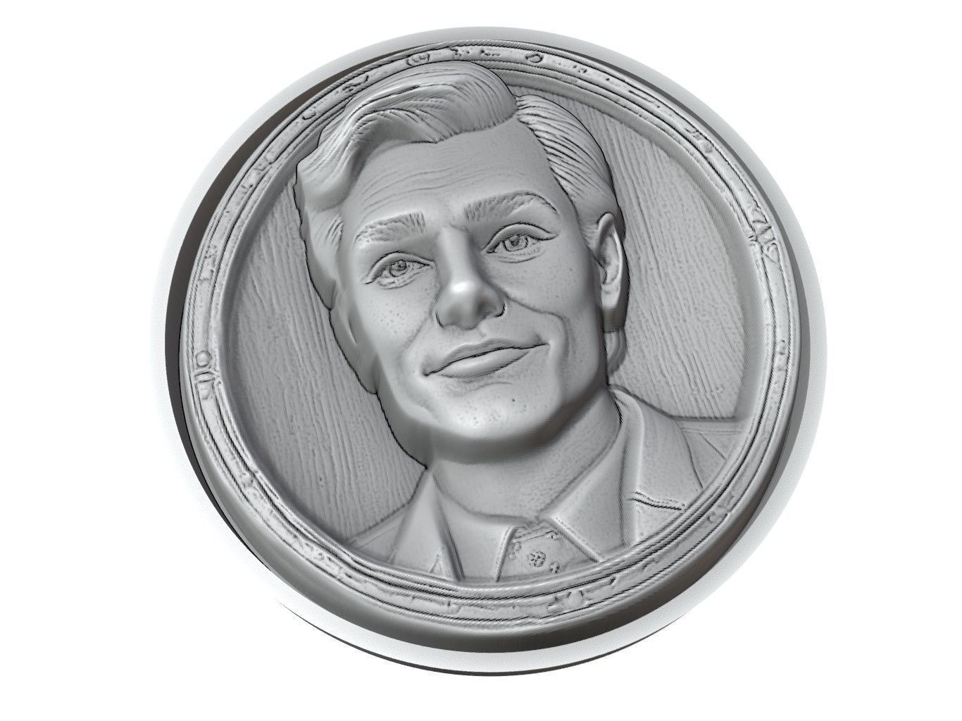Archie Andrews Medallion 3D print model_3