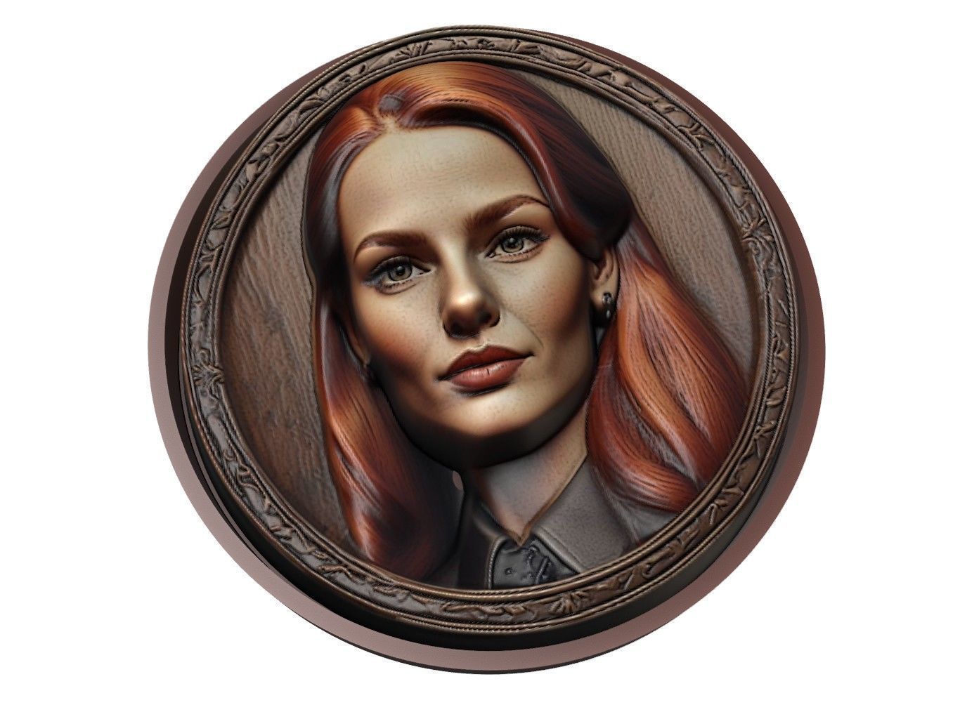 Cheryl Blossom Medallion 3D print model_1