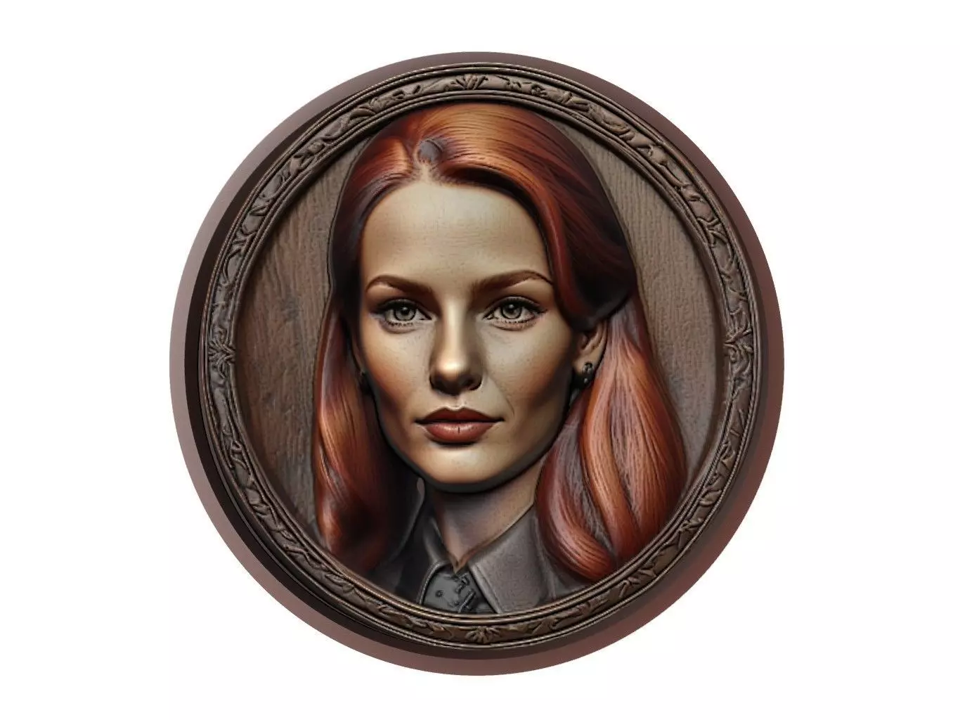 Cheryl Blossom Medallion 3D print model_0