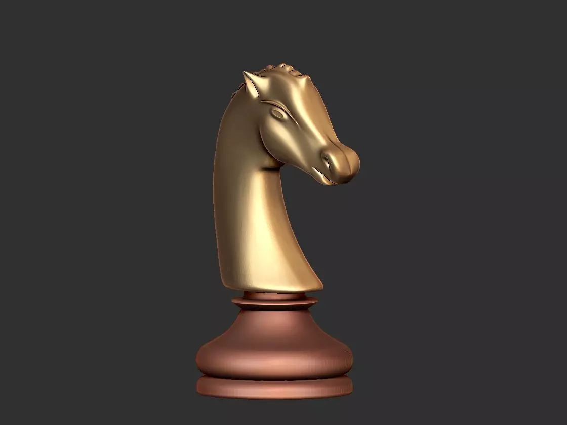Horse bust 3D print model