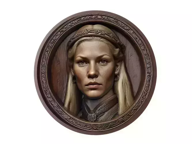 Lagertha Medallion