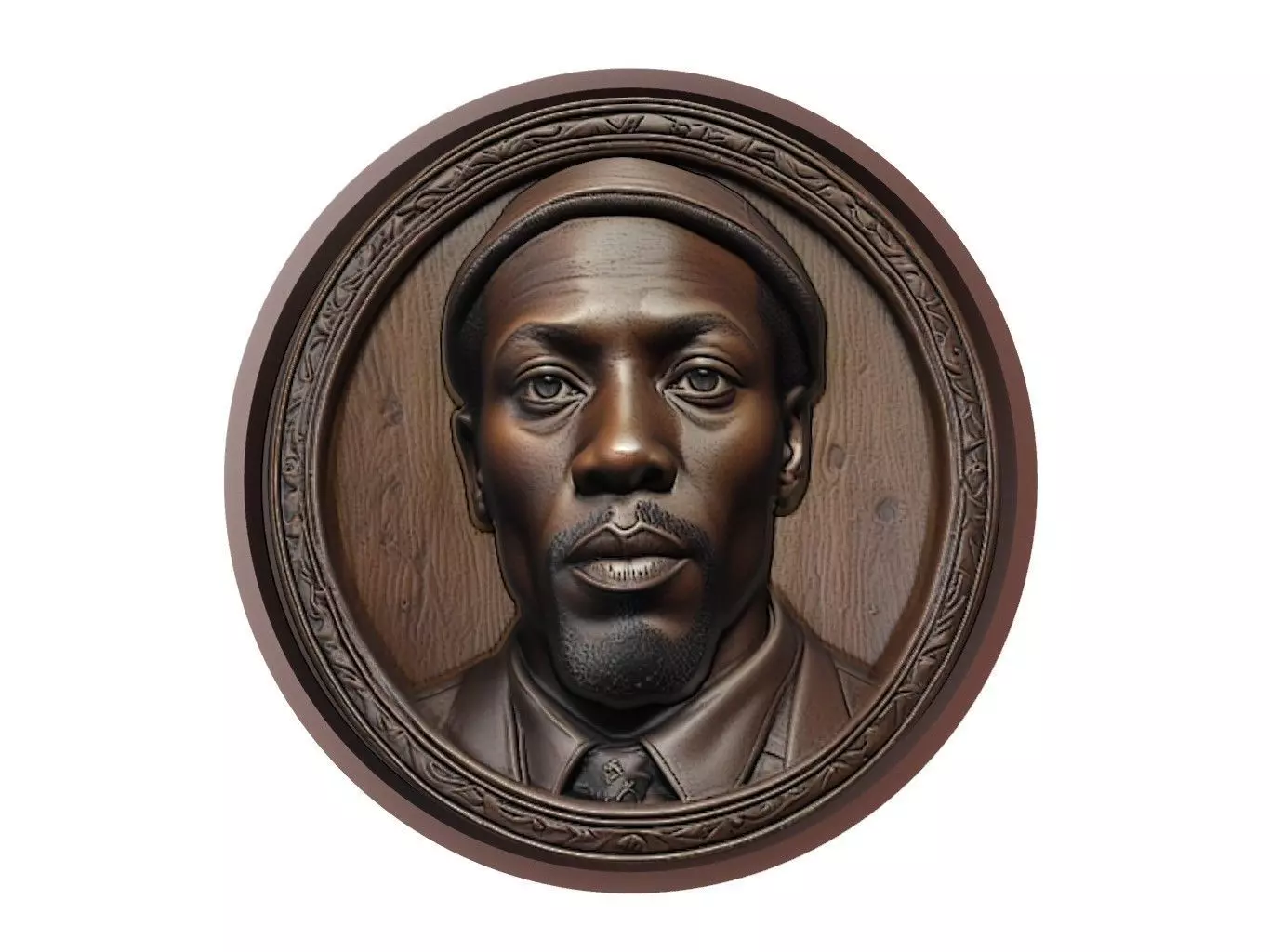 Omar Little Medallion 3D print model_0