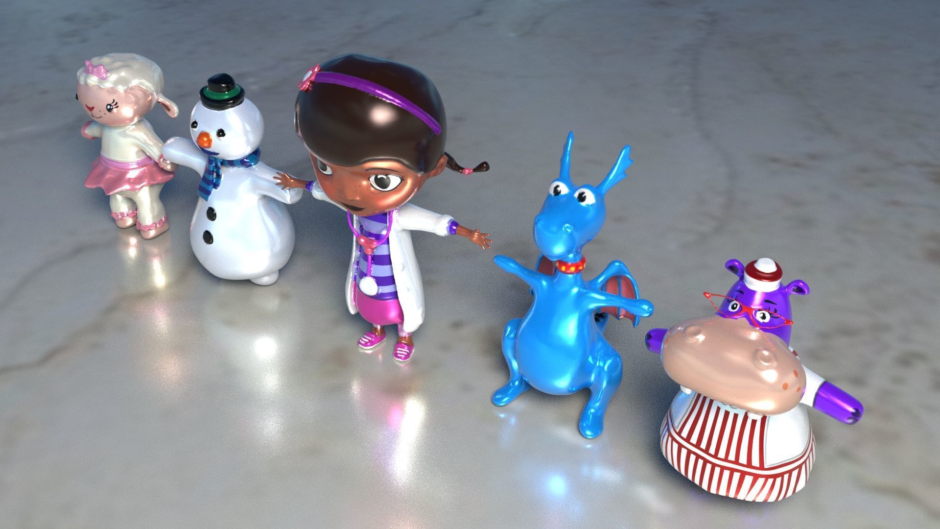 DocMcMuffins Characters Print 3d 3D print model_7