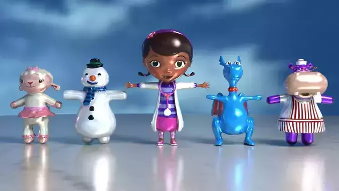 DocMcMuffins Characters Print 3d 3D print model DocMcMuffins Characters Print 3d 3D print model