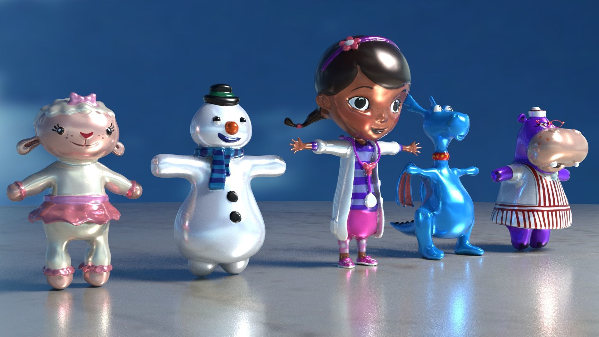 DocMcMuffins Characters Print 3d 3D print model_2