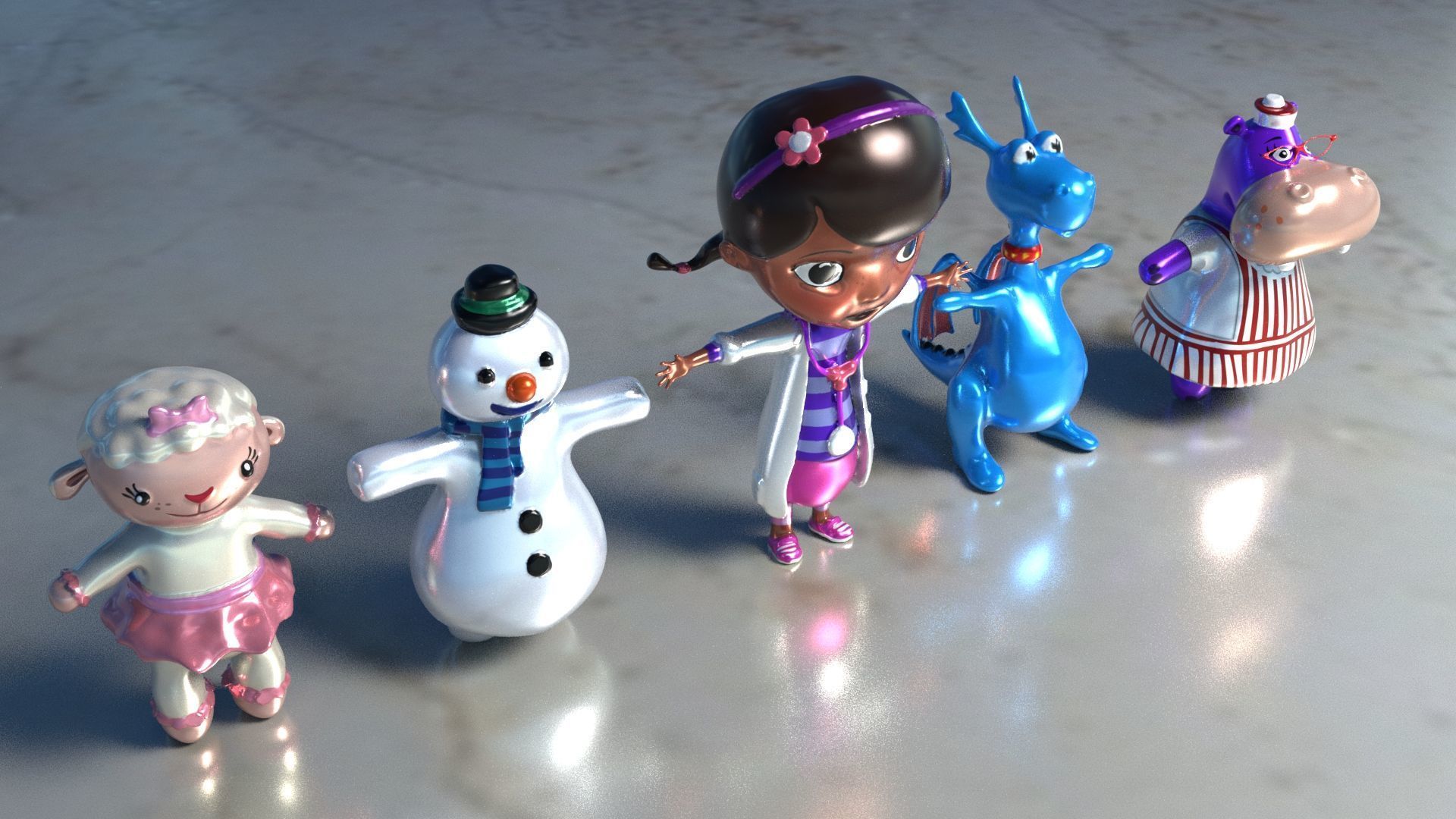 DocMcMuffins Characters Print 3d 3D print model_6