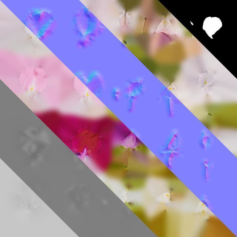 Anydrafts Impatiens balsamina Flower 17 Texture_8