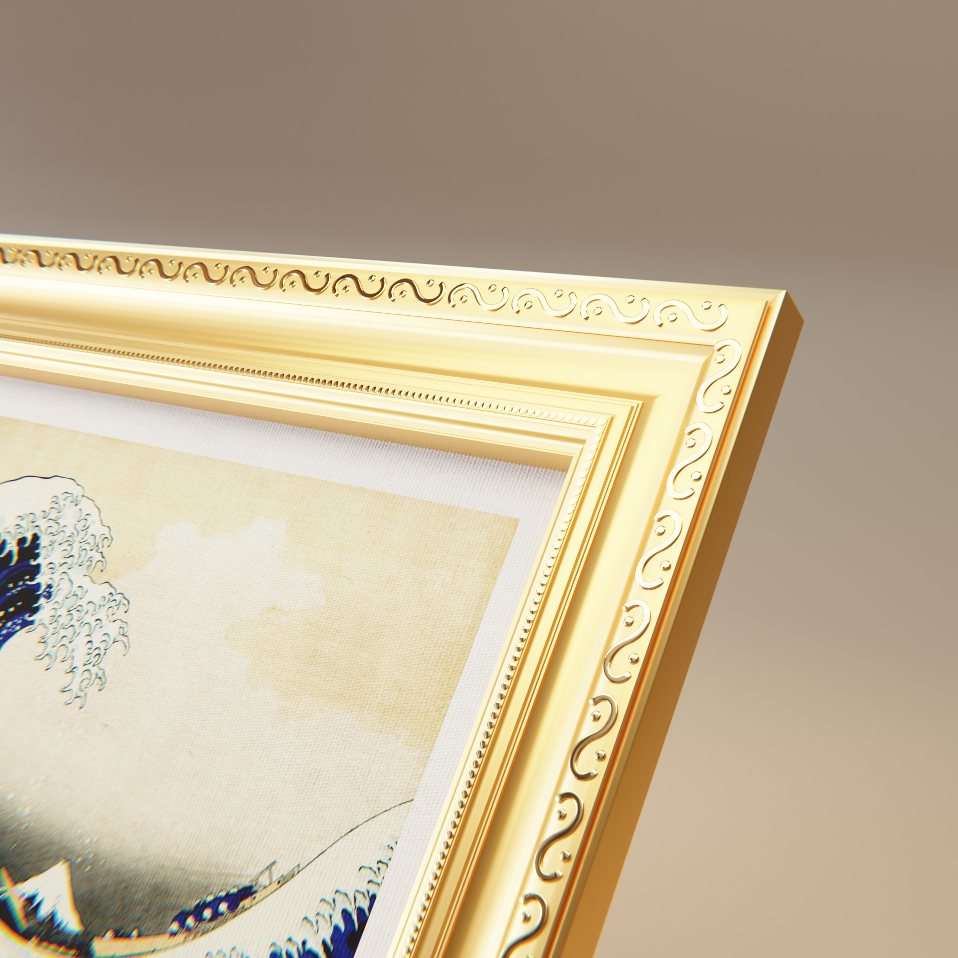 Photo Frame Display 3D model_2