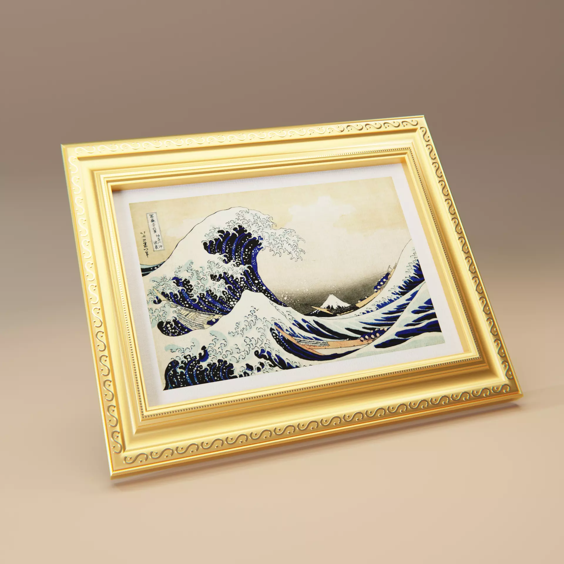 Photo Frame Display 3D model_0