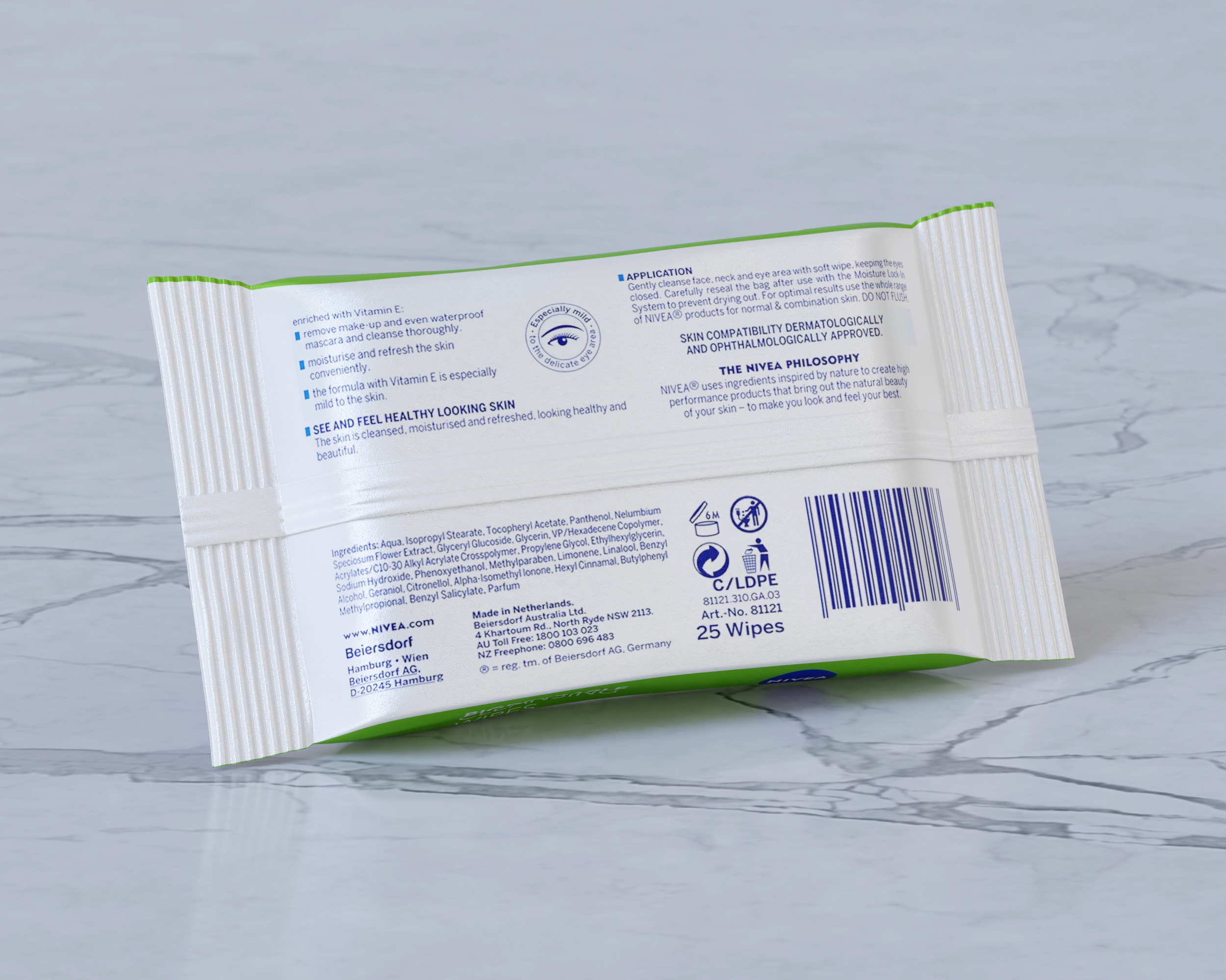 Wet Wipes Packaging 3D model_4