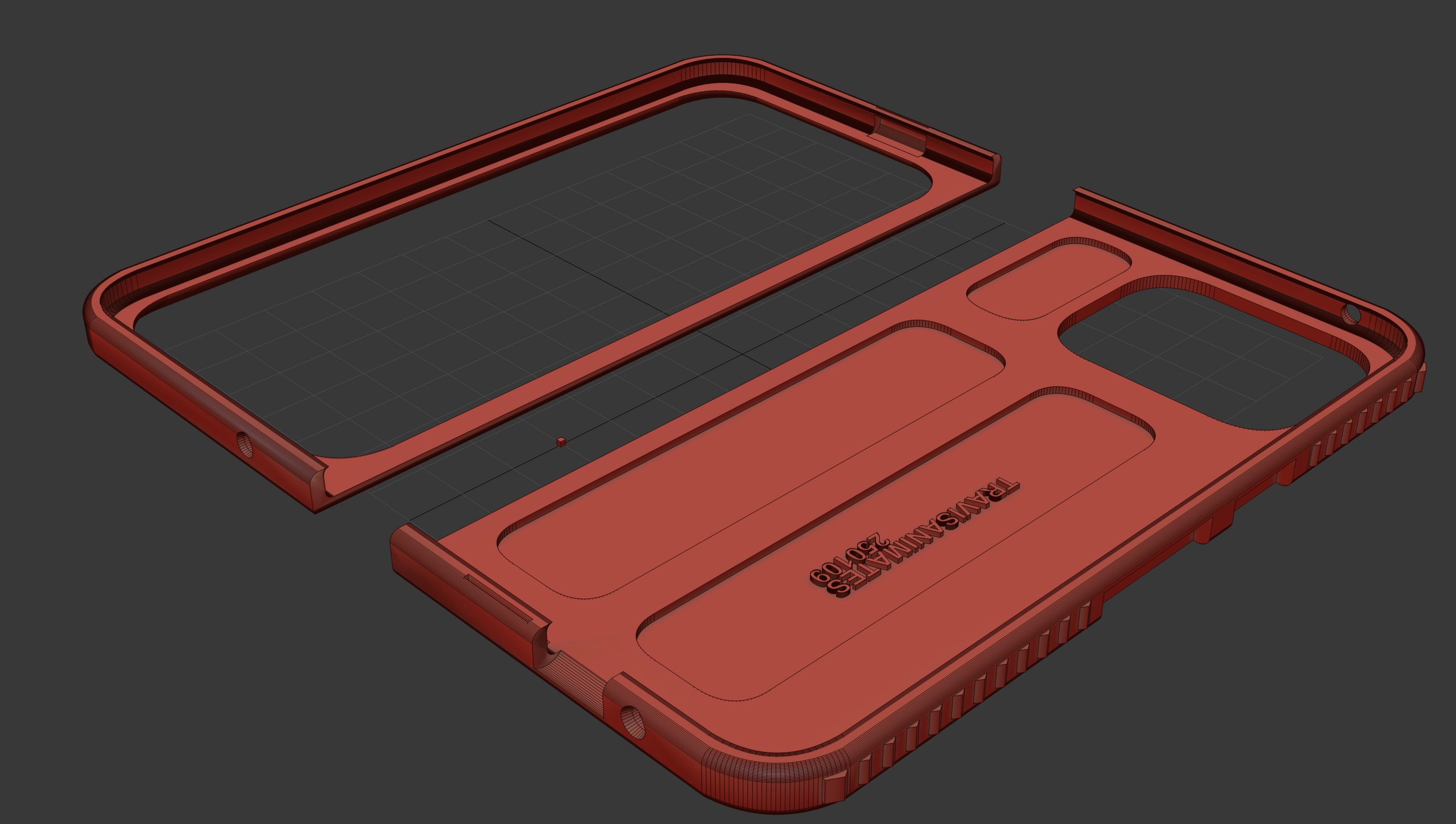 Pixel Pro Fold Case 3D print model_6