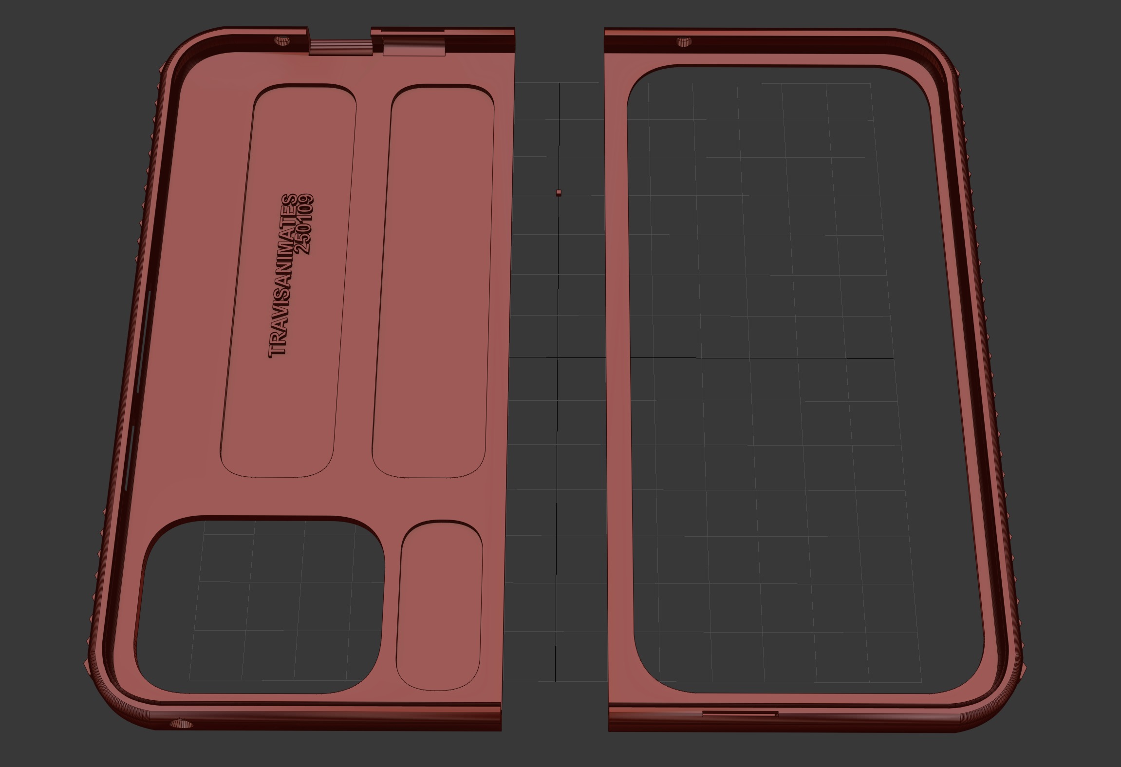 Pixel Pro Fold Case 3D print model_1