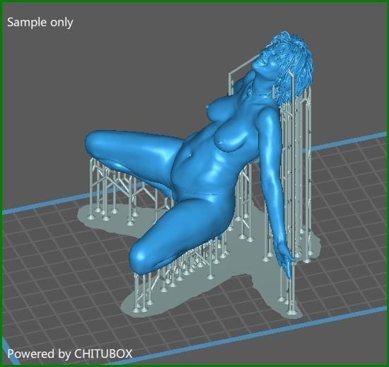 Trophy dressed 3D print model_6