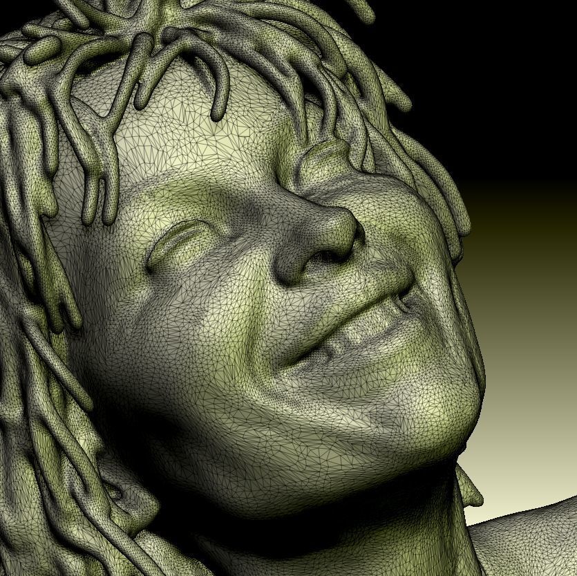Trophy dressed 3D print model_7