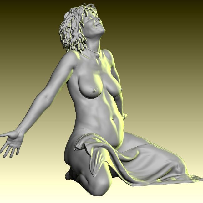 Trophy dressed 3D print model_2