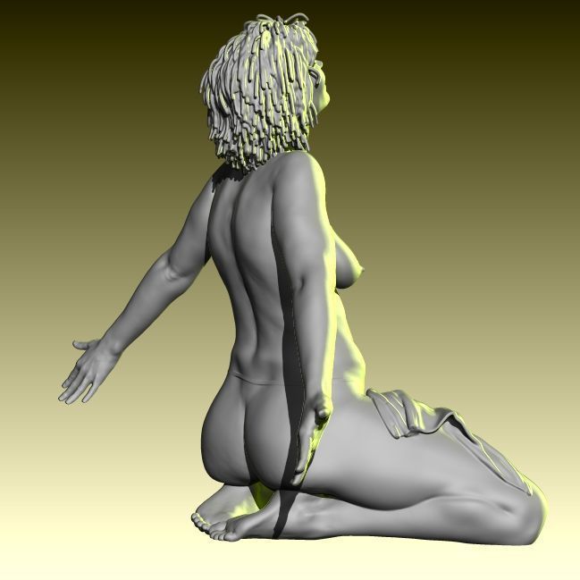 Trophy dressed 3D print model_3