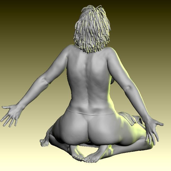 Trophy dressed 3D print model_4
