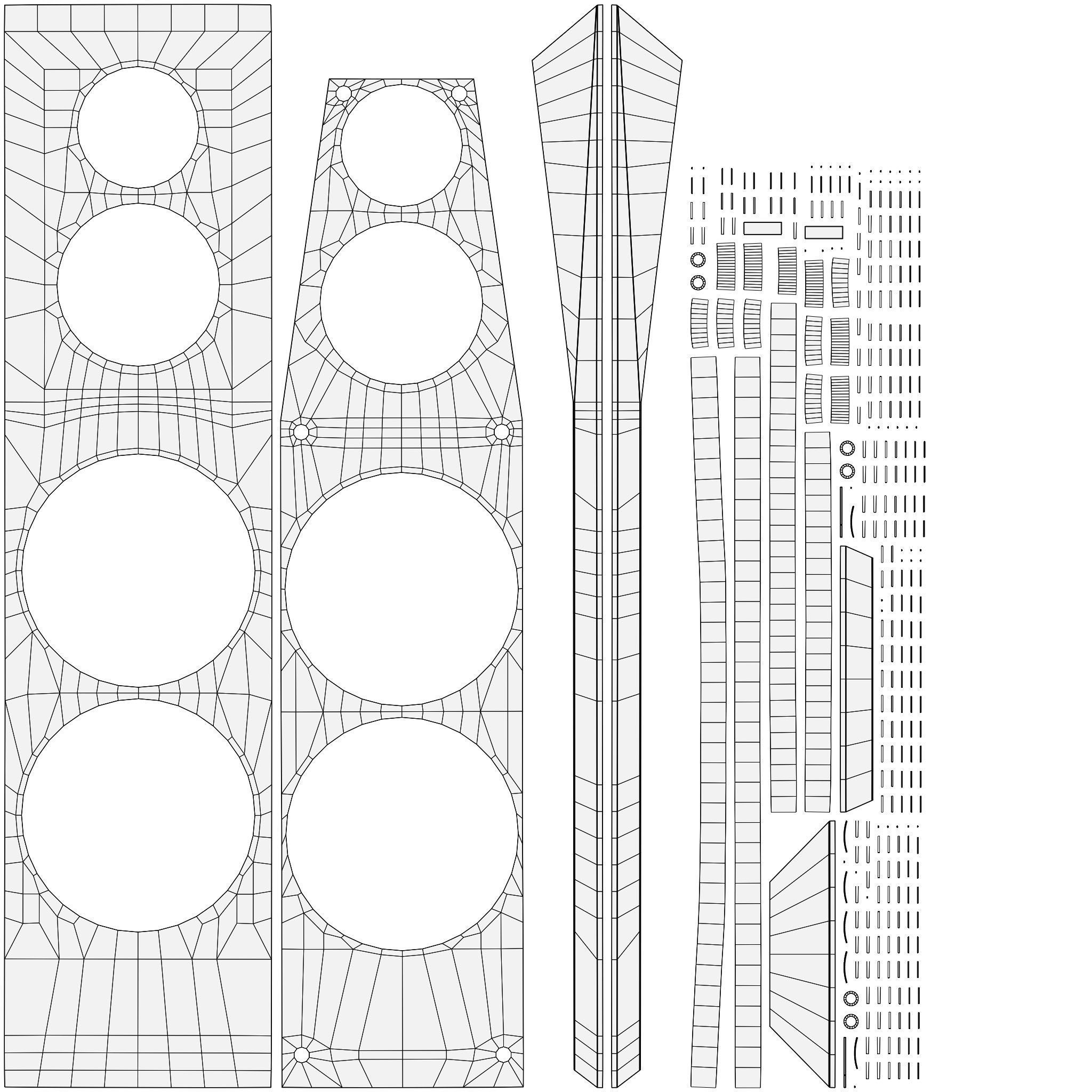 Epos ES-28N Floorstanding Loudspeaker 3D model_27