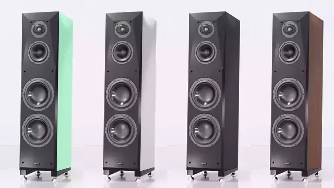 Epos ES-28N Floorstanding Loudspeaker 3D model