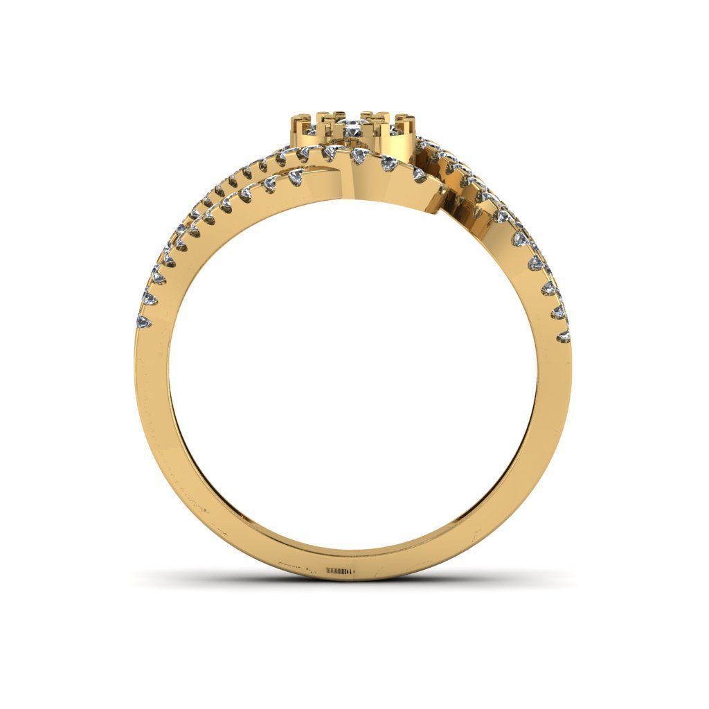 Jewelry 3D Models with render and 3dm stl - R-62 3D print model_6