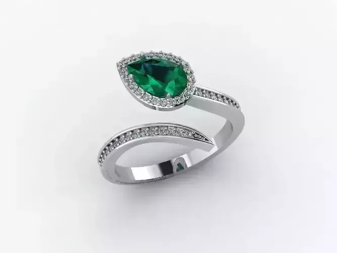 Diamond Ring 3D print model