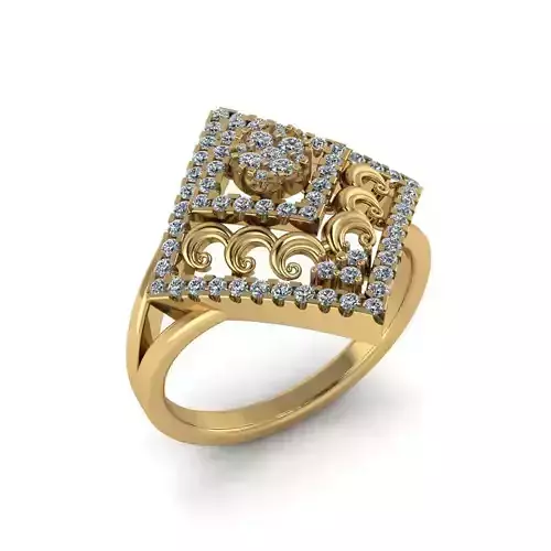 Jewelry 3D Models with render and 3dm  stl  - R-67