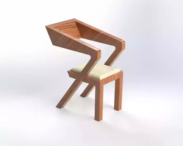 Minimalistic Rickshaw Hood Chair