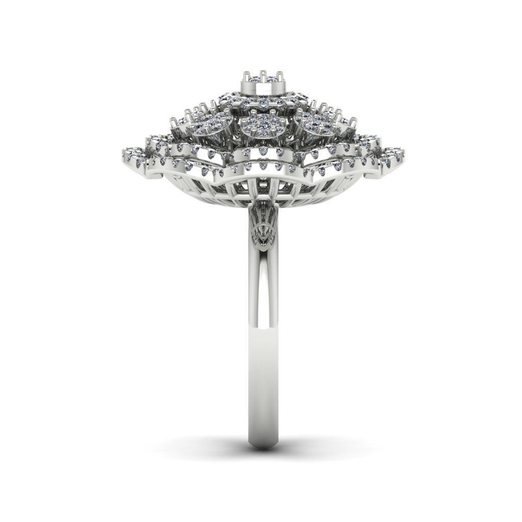 Jewelry 3D Models with render and 3dm stl - R-70 3D print model_12