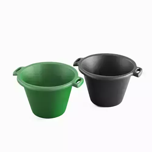 Plastic Basin with Holder 05