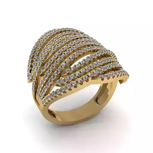 Jewelry 3D Models with render and 3dm  stl  - R-78