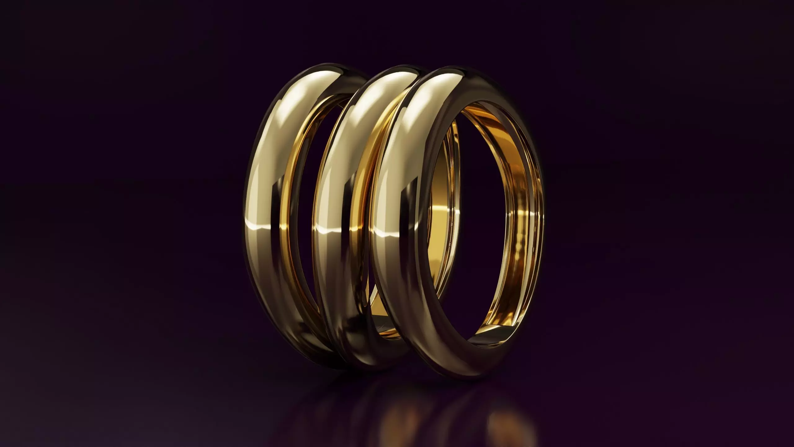 free form ring N20 3D print model