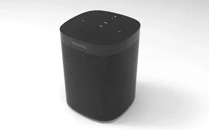 Sonos One 3D Model - Highly Detailed and Accurate